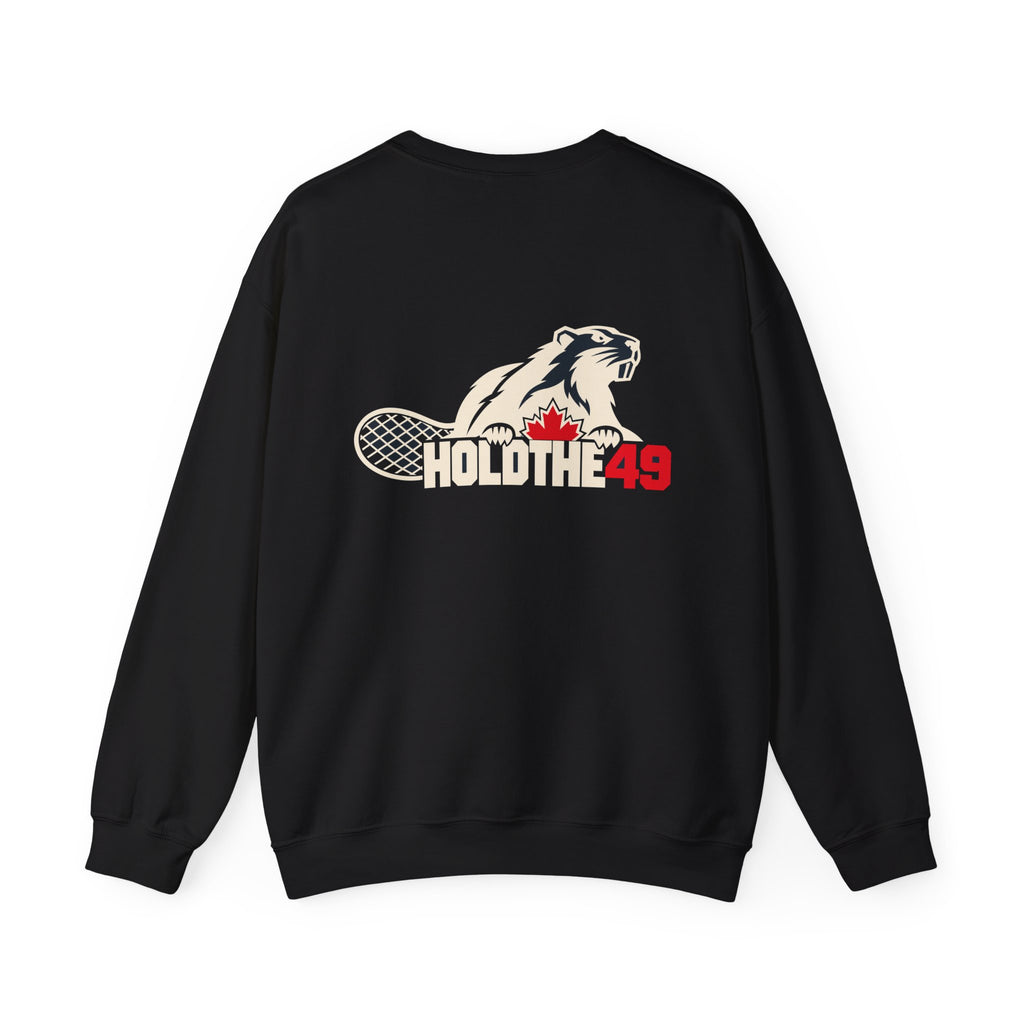 HOLDTHE49 Angry Beaver Crewneck, alternate view