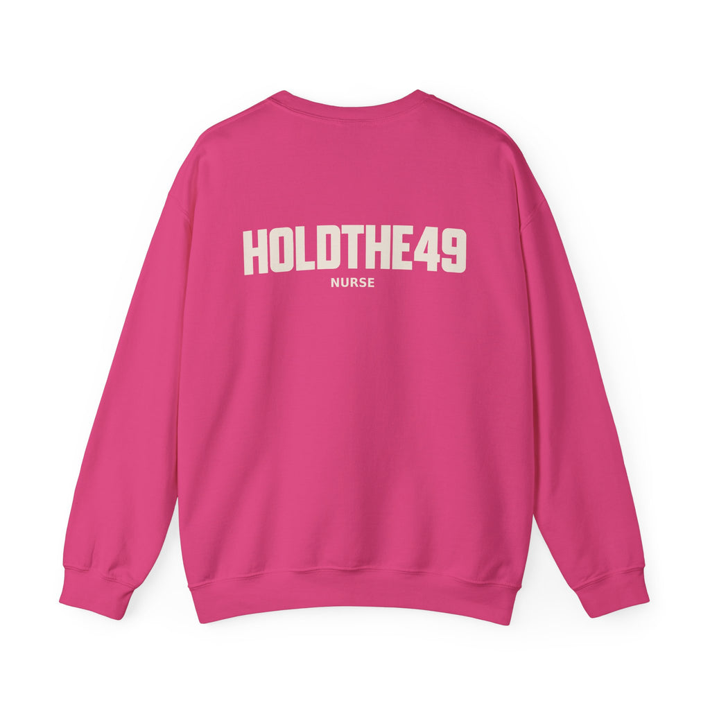 HOLDTHE49 Services Nurse Crewneck, alternate view