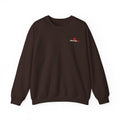 HOLDTHE49 Predator Goose Crewneck in Dark Chocolate