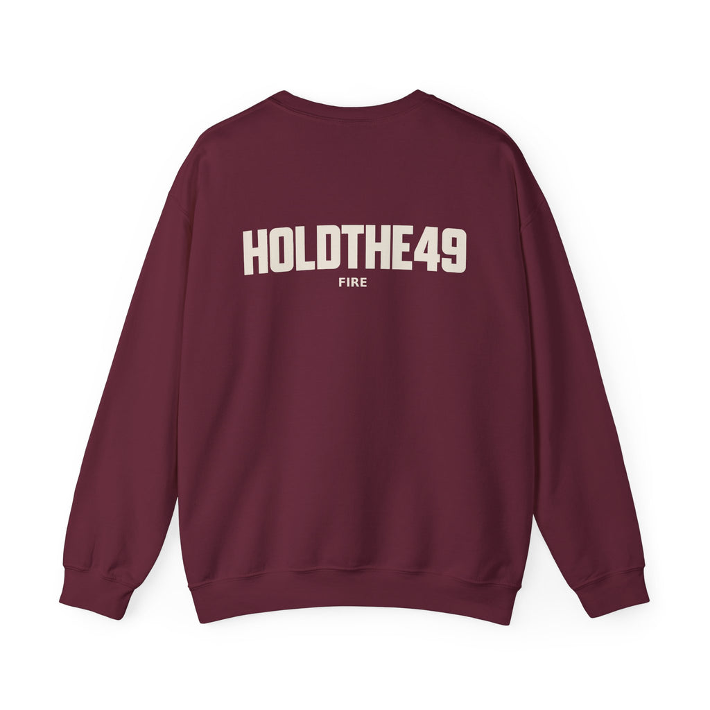 HOLDTHE49 Services Fire Crewneck, alternate view