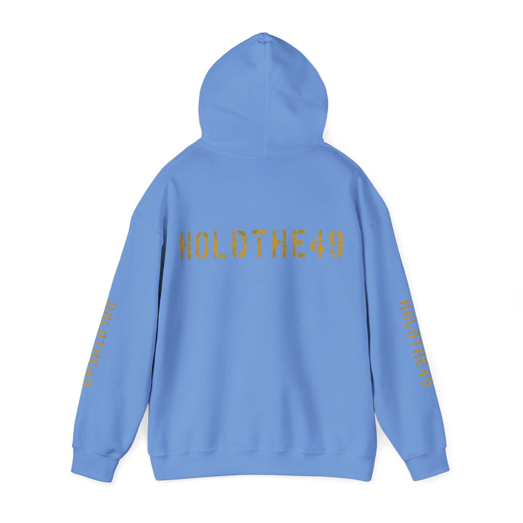 HOLDTHE49 Vintage Military Stencil Hoodie Full Print, alternate view