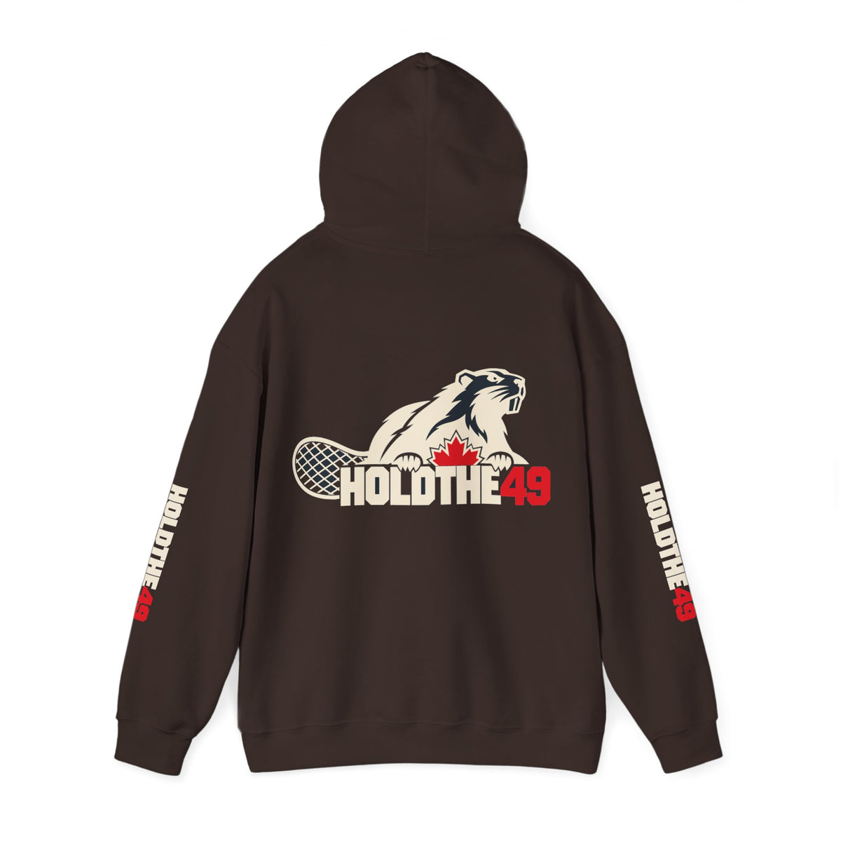 HOLDTHE49 Angry Beaver Full Print Hoodie, alternate view