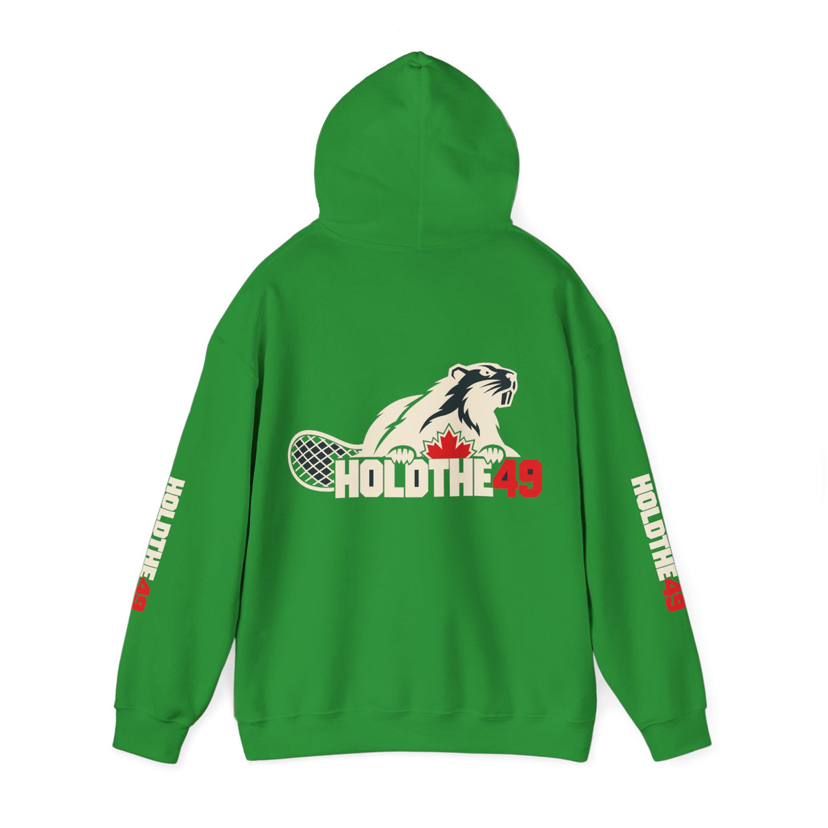 HOLDTHE49 Angry Beaver Full Print Hoodie, alternate view