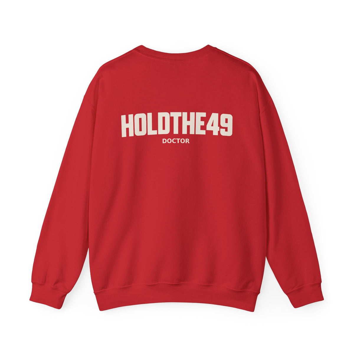 HOLDTHE49 Services Doctor Crewneck, alternate view