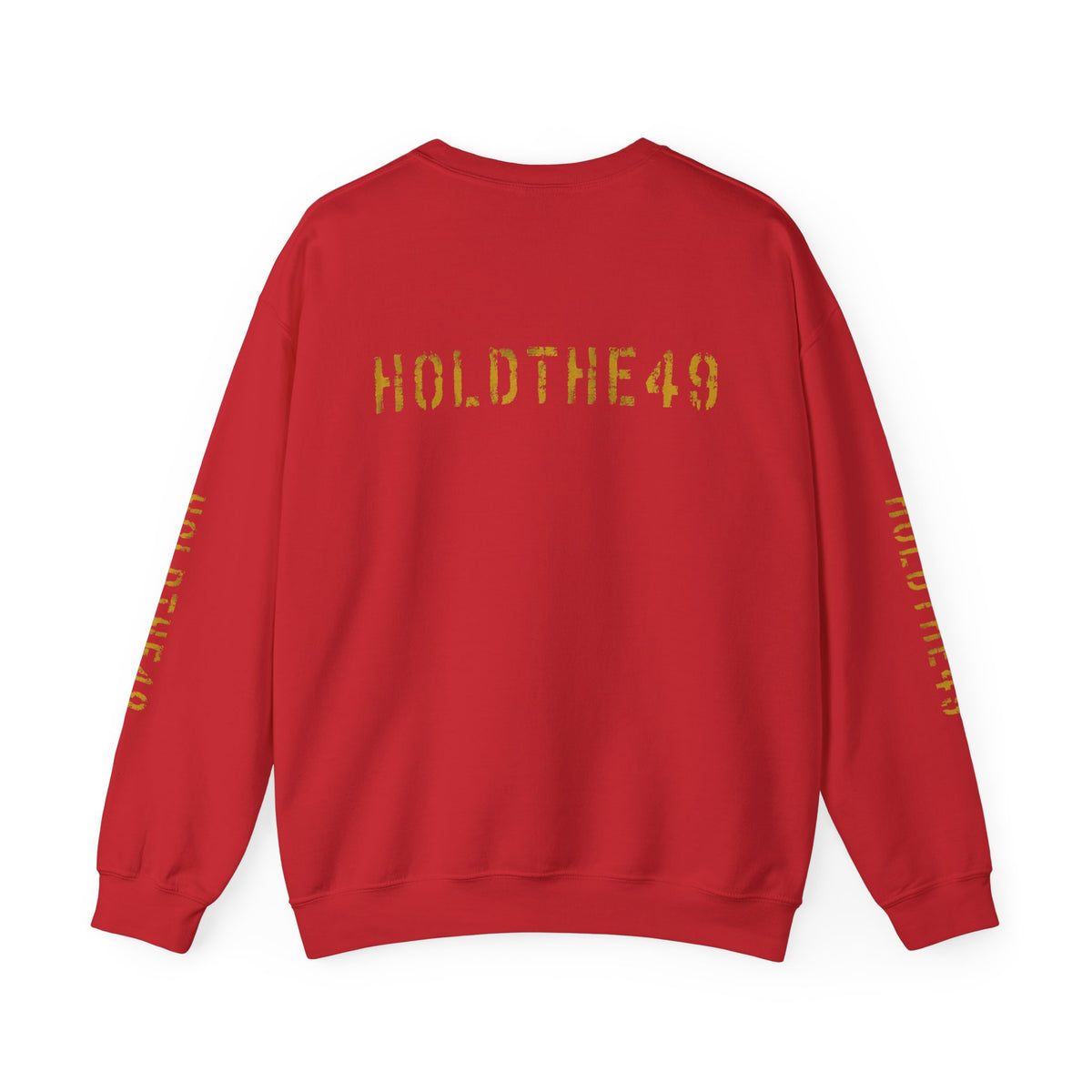 HOLDTHE49 Vintage Military Stencil Crewneck Full Print, alternate view