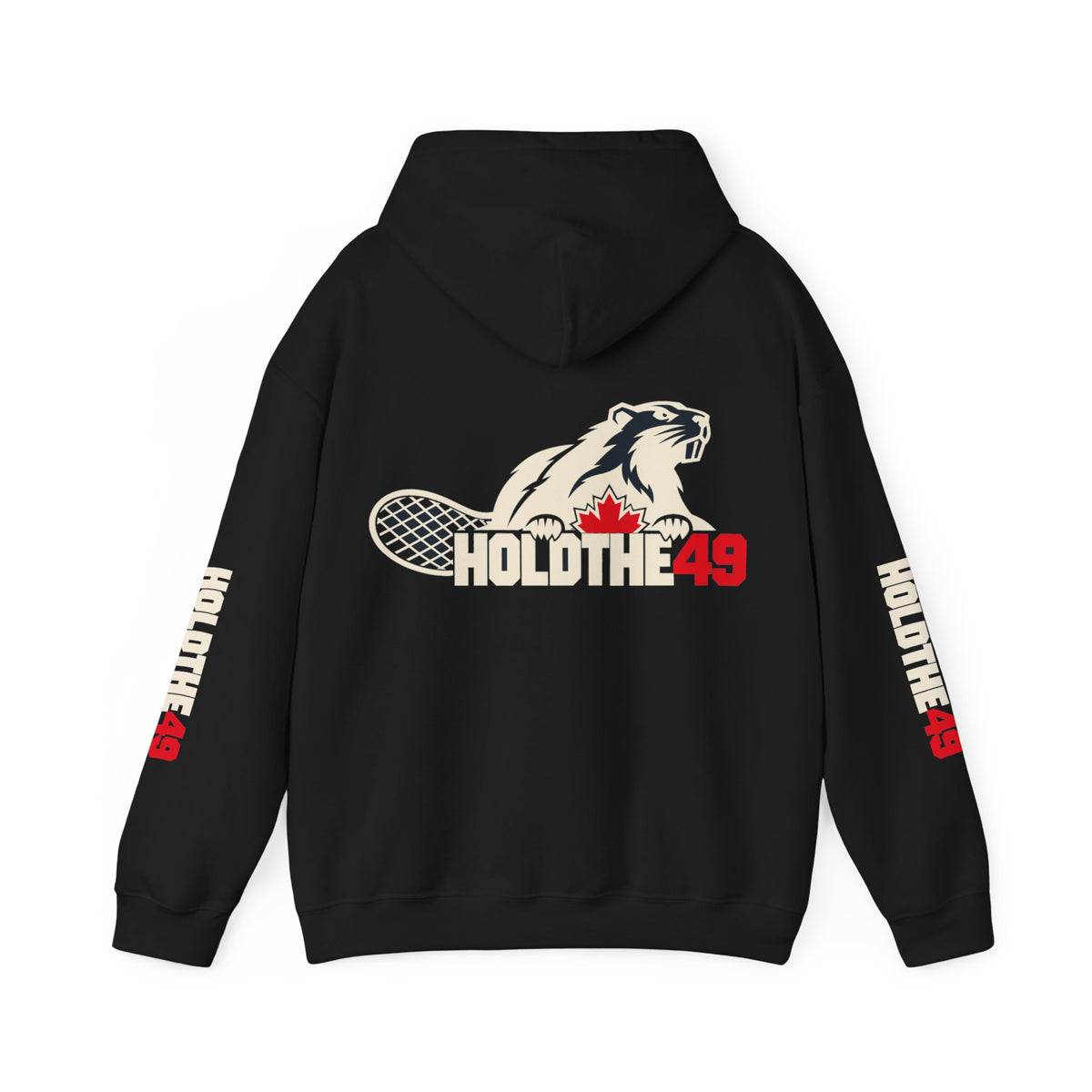HOLDTHE49 Angry Beaver Full Print Hoodie, alternate view