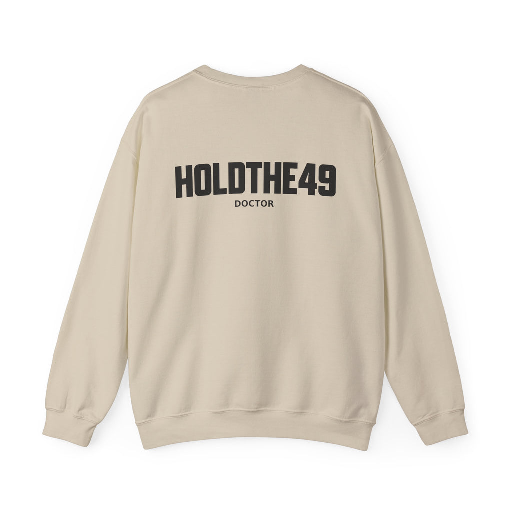 HOLDTHE49 Services Doctor Crewneck, alternate view