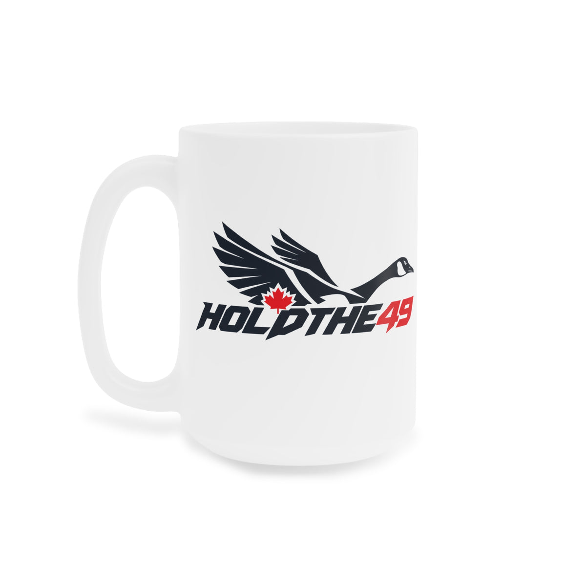 HOLDTHE49 Lifestyle Predator Goose Ceramic Mug, alternate view