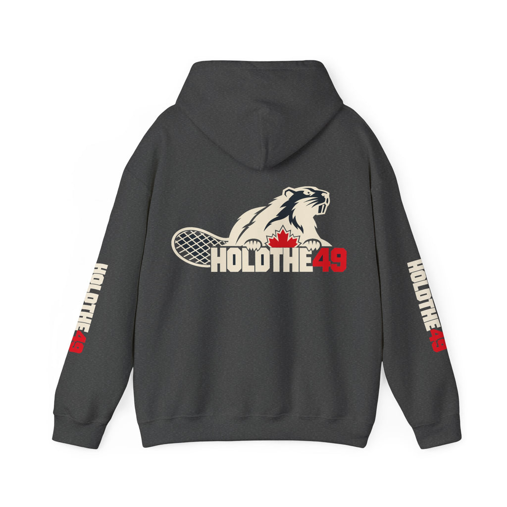 HOLDTHE49 Angry Beaver Full Print Hoodie, alternate view