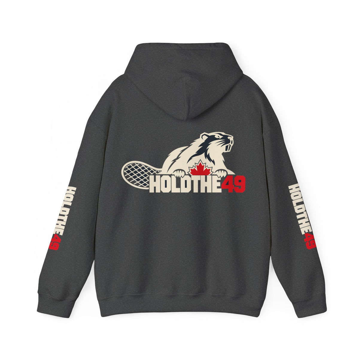 HOLDTHE49 Angry Beaver Full Print Hoodie, alternate view