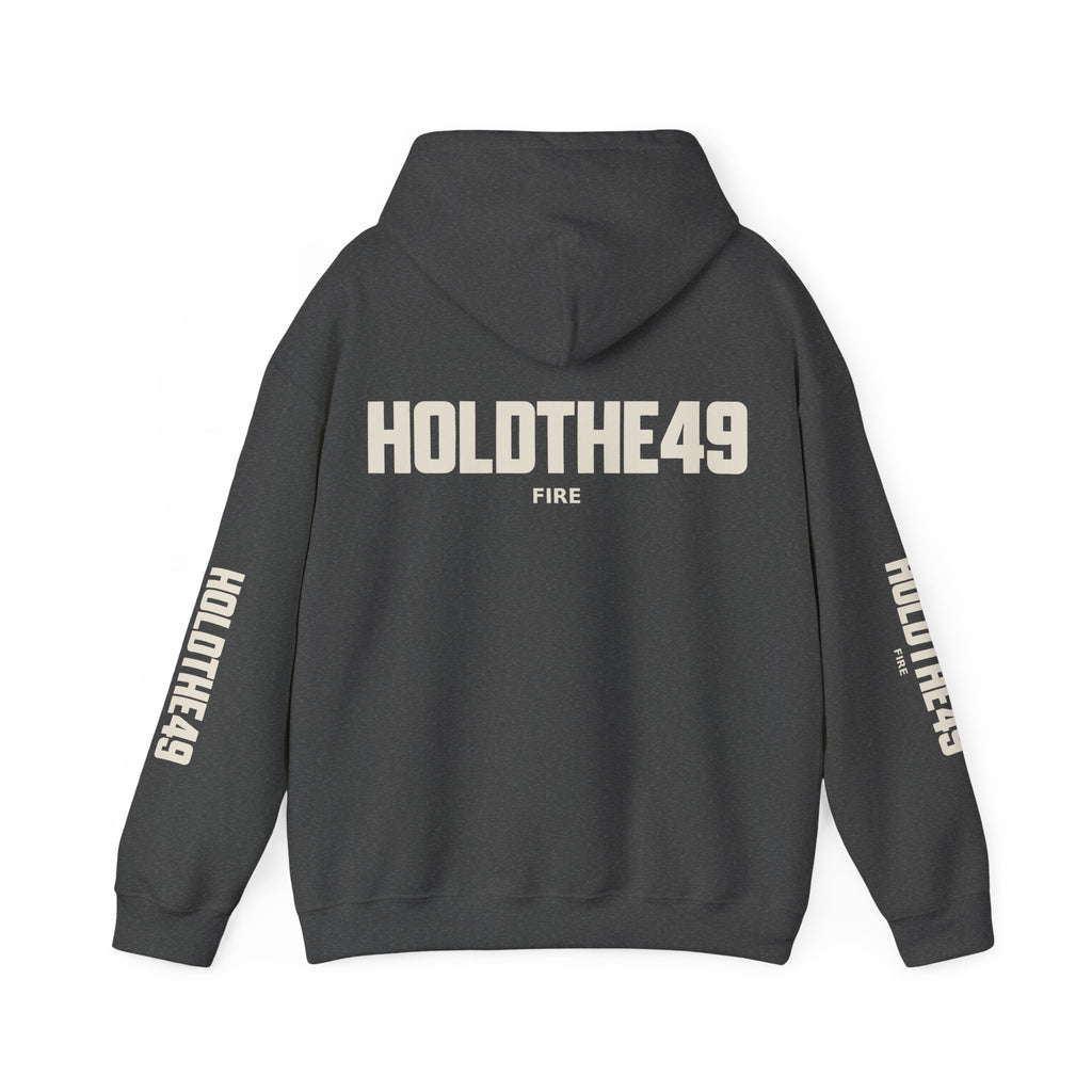 HOLDTHE49 Services Fire Full Print Hoodie, alternate view