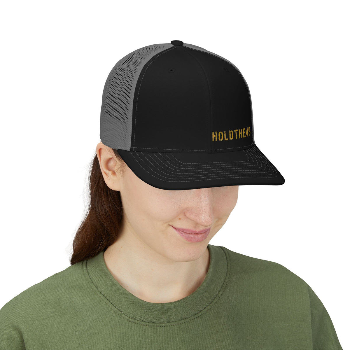 HOLDTHE49 Snapback Trucker Cap, alternate view