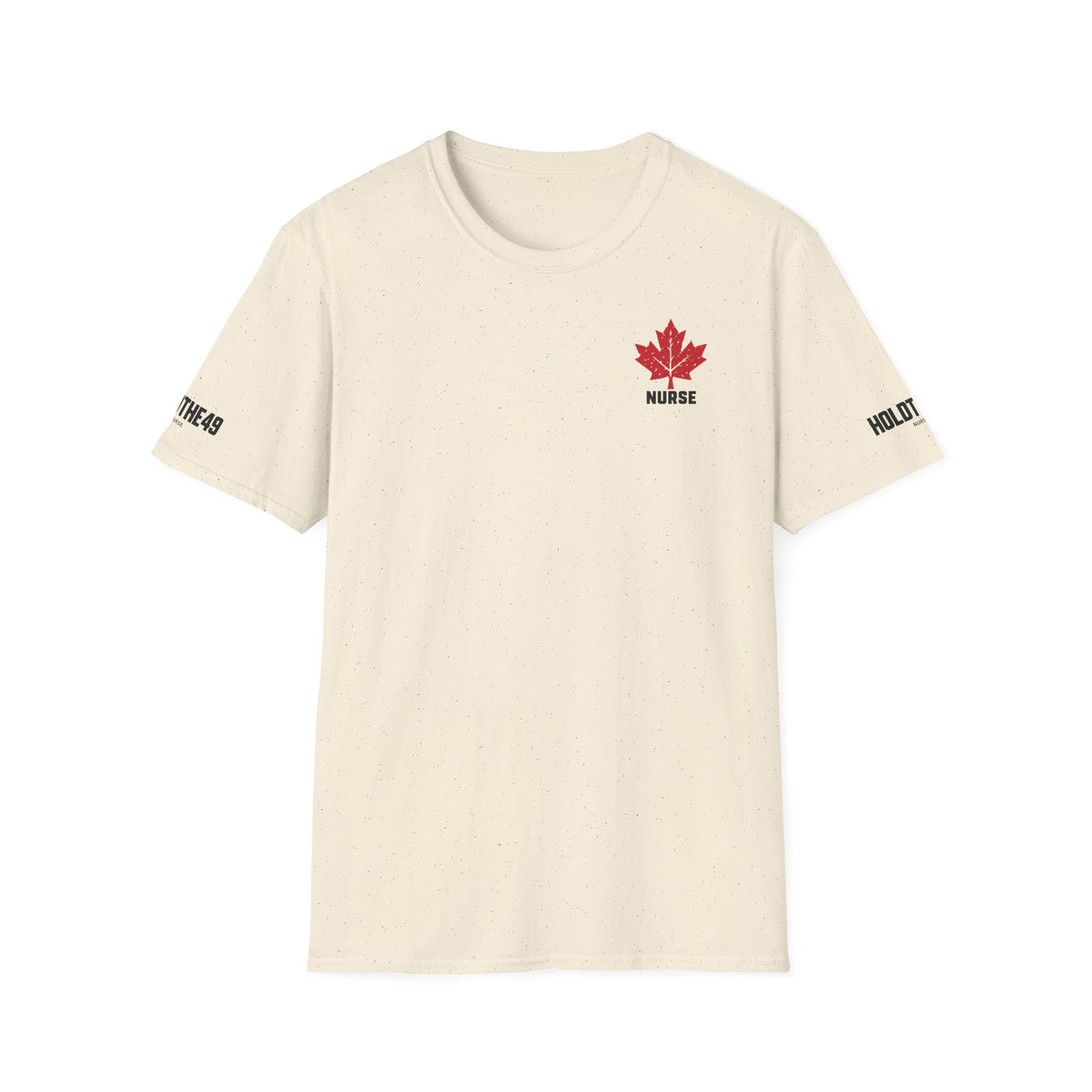 HOLDTHE49 Services Nurse Full Print Tee in Natural