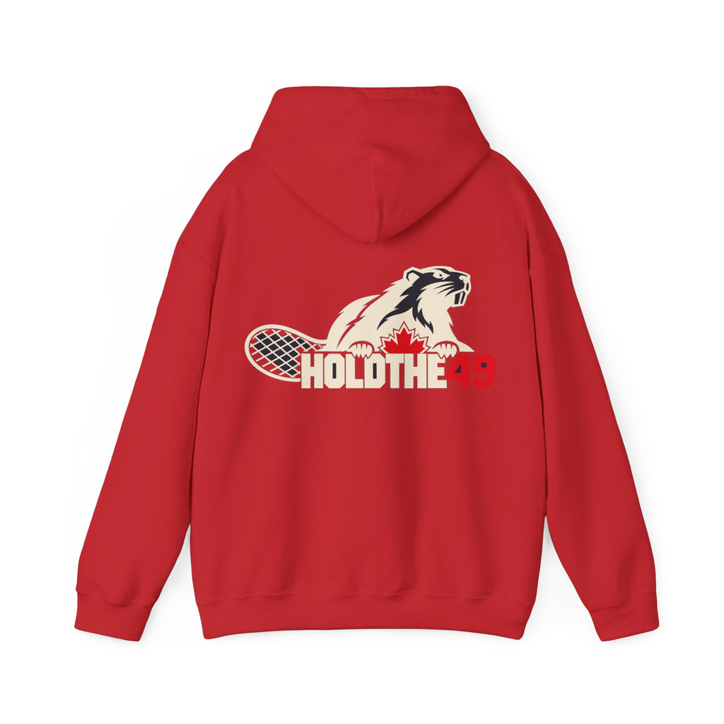 HOLDTHE49 Angry Beaver Hoodie, alternate view