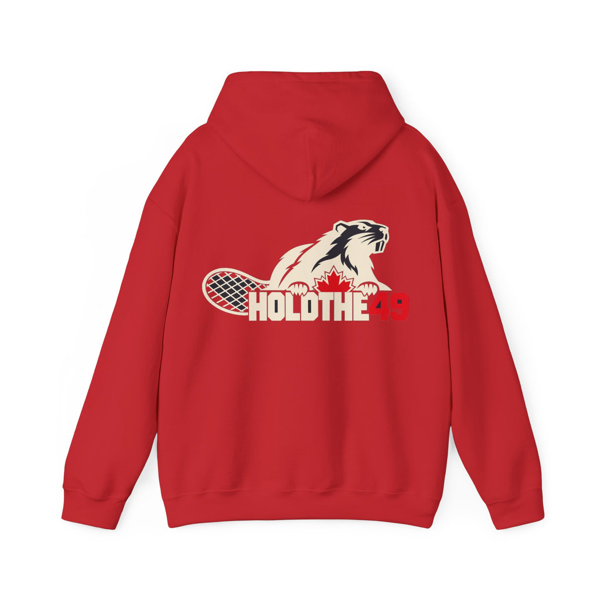 HOLDTHE49 Angry Beaver Hoodie, alternate view
