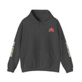 HOLDTHE49 Hockey Full Print Hoodie in Dark Heather