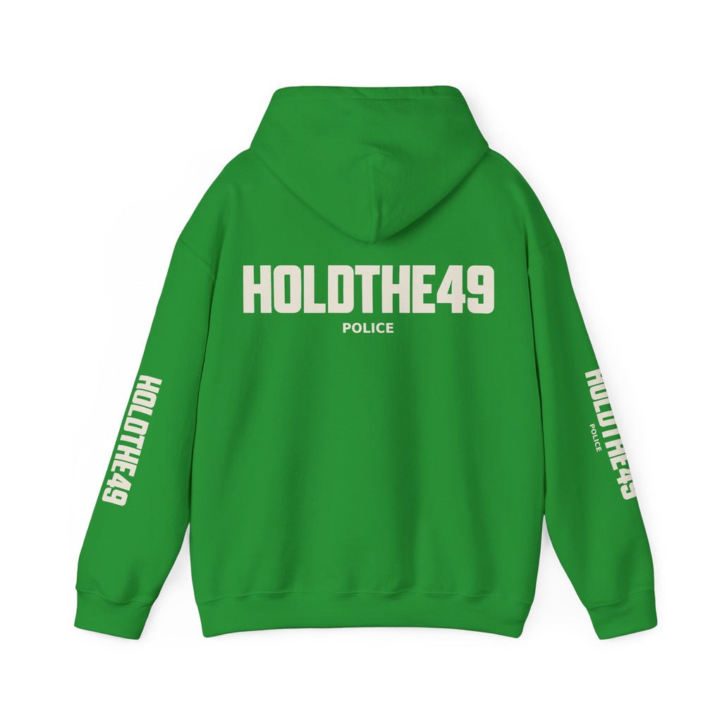 HOLDTHE49 Services Police Full Print Hoodie, alternate view