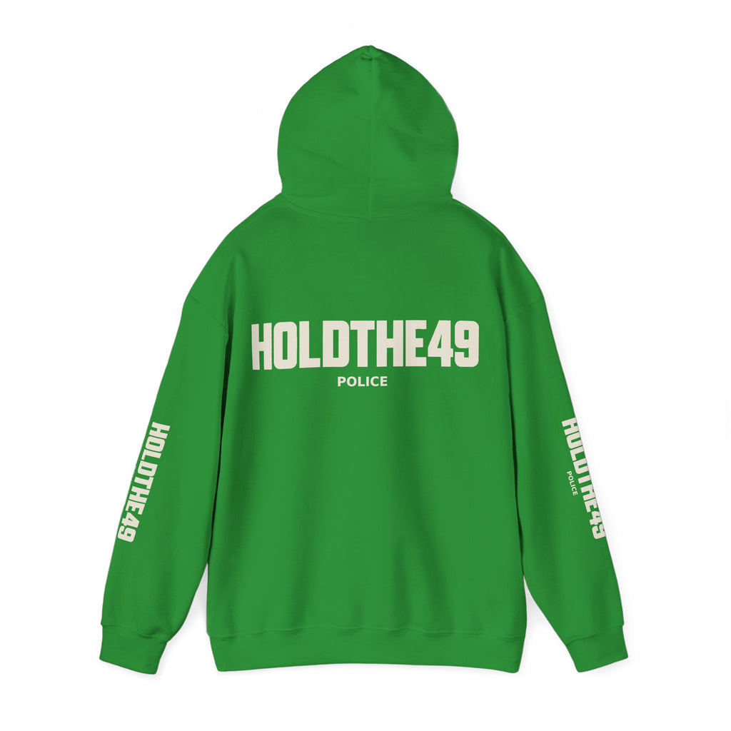 HOLDTHE49 Services Police Full Print Hoodie, alternate view