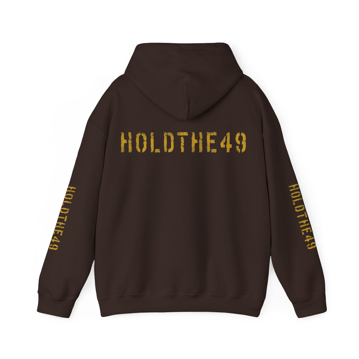 HOLDTHE49 Vintage Military Stencil Hoodie Full Print, alternate view