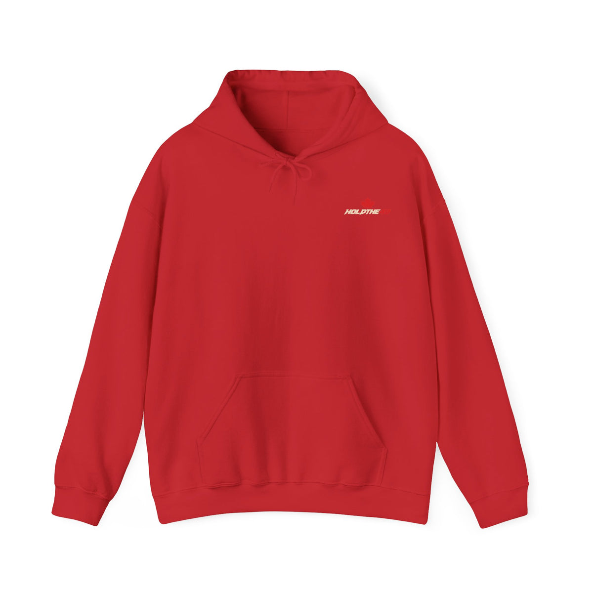 HOLDTHE49 Predator Goose Hoodie in Red