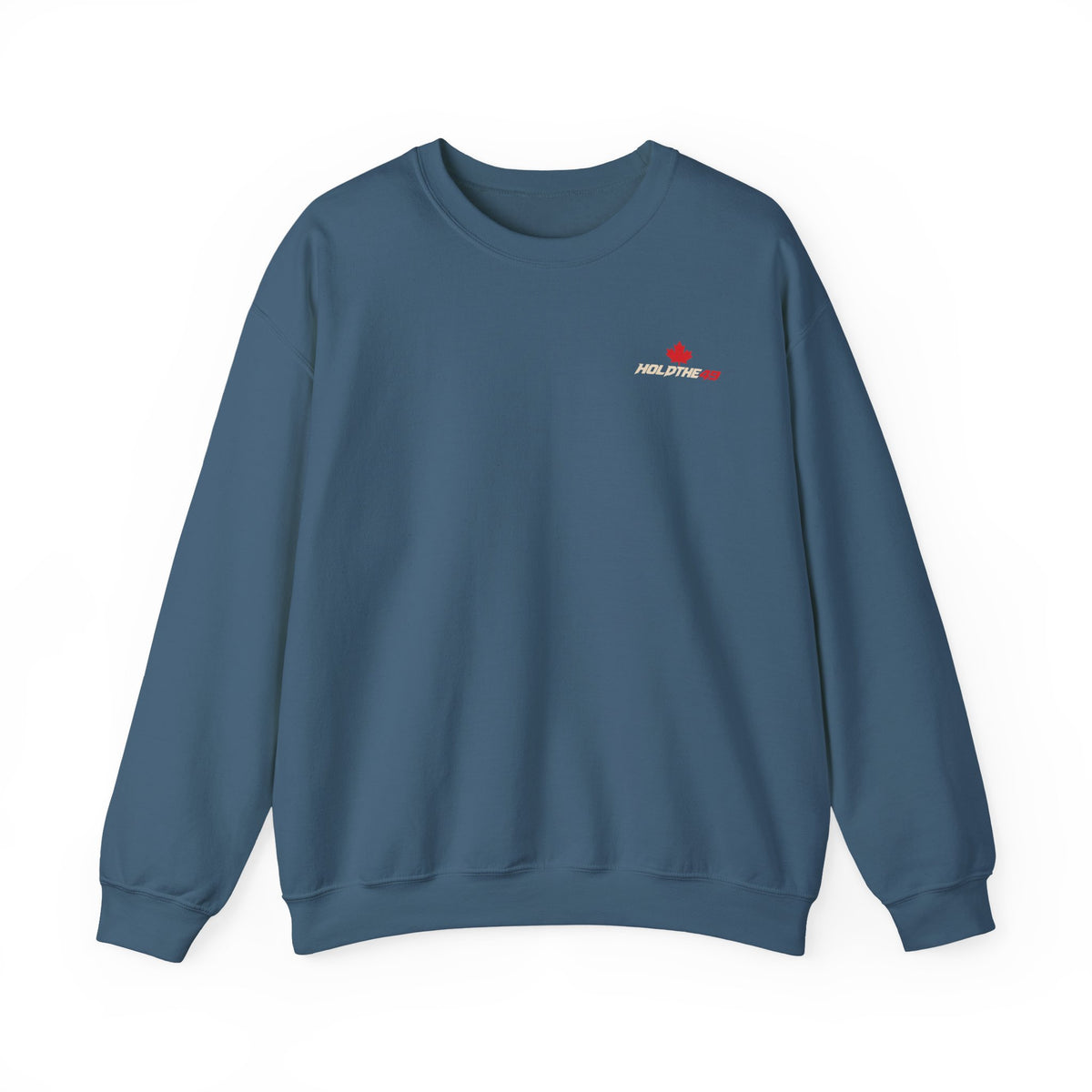 HOLDTHE49 Predator Goose Crewneck in Indigo Blue