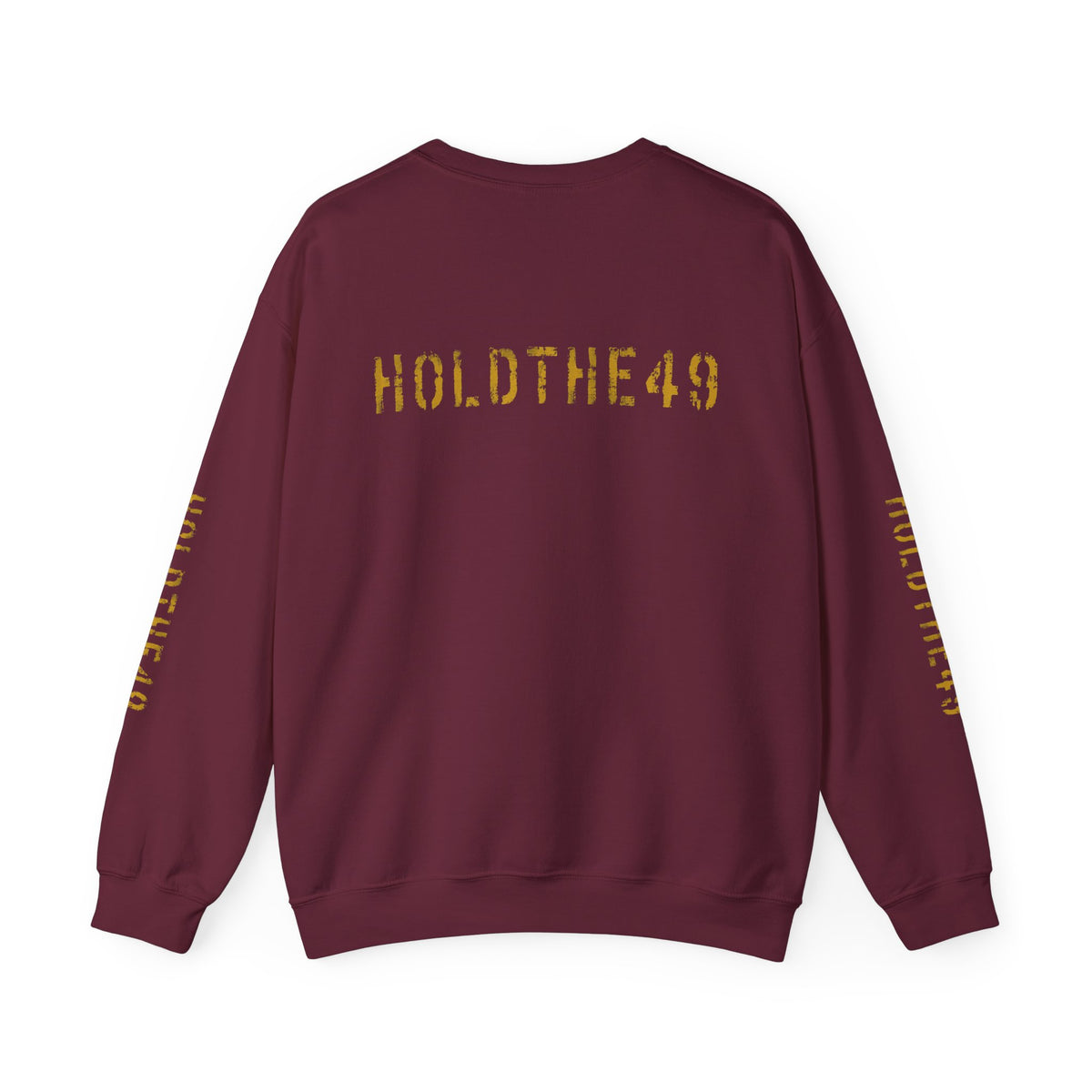 HOLDTHE49 Vintage Military Stencil Crewneck Full Print, alternate view