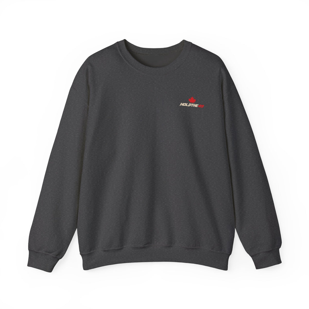 HOLDTHE49 Predator Goose Crewneck in Dark Heather