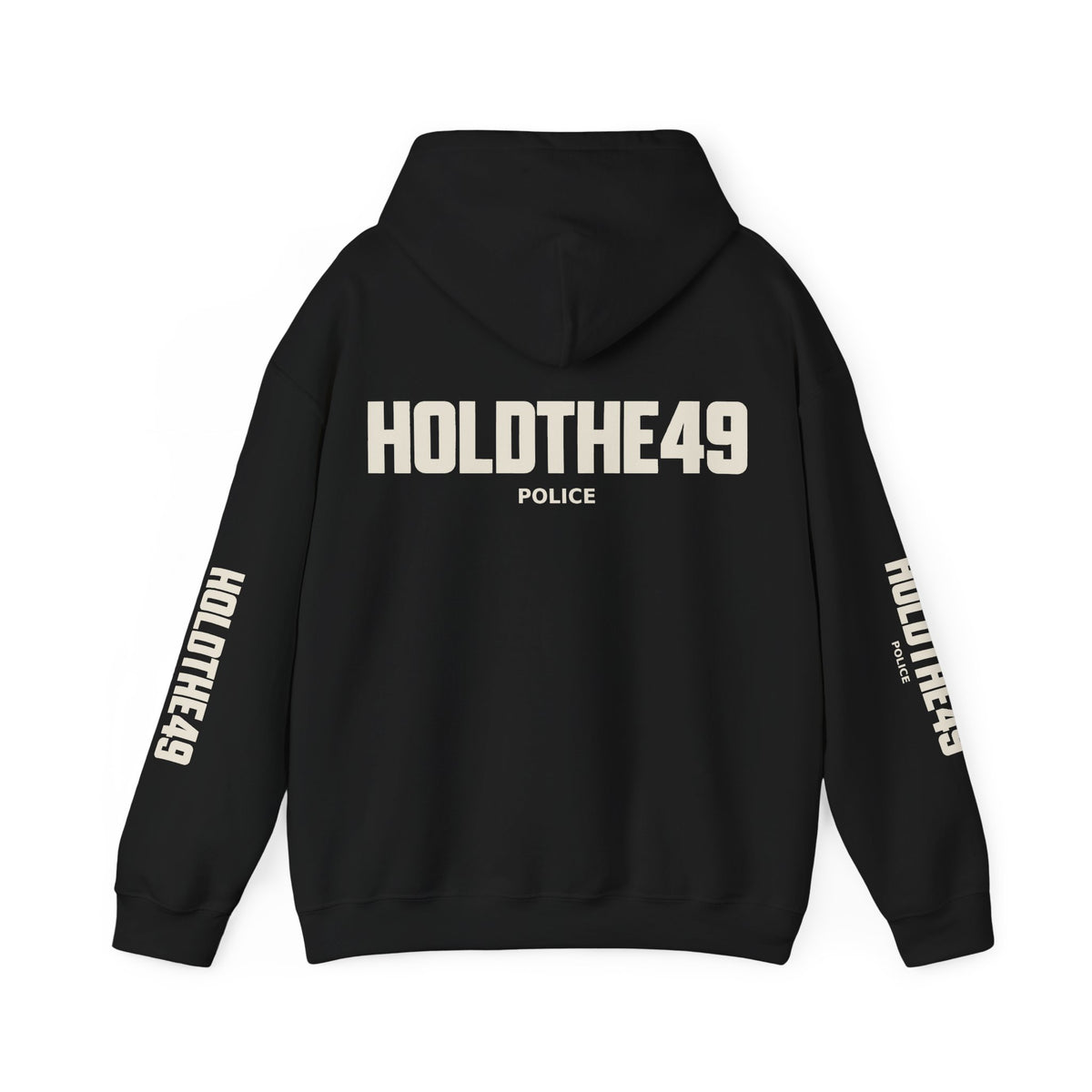 HOLDTHE49 Services Police Full Print Hoodie, alternate view