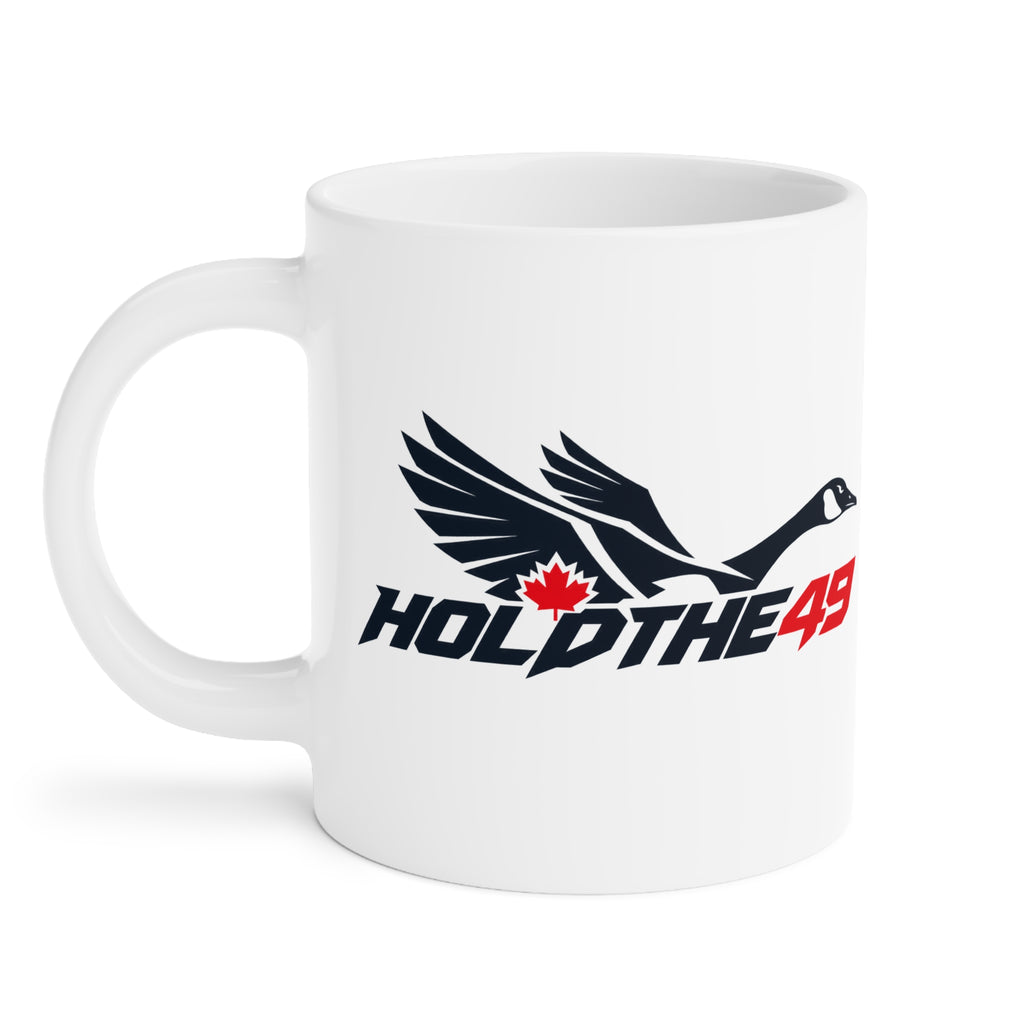 HOLDTHE49 Lifestyle Predator Goose Ceramic Mug, alternate view