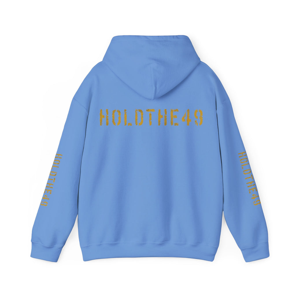 HOLDTHE49 Vintage Military Stencil Hoodie Full Print, alternate view