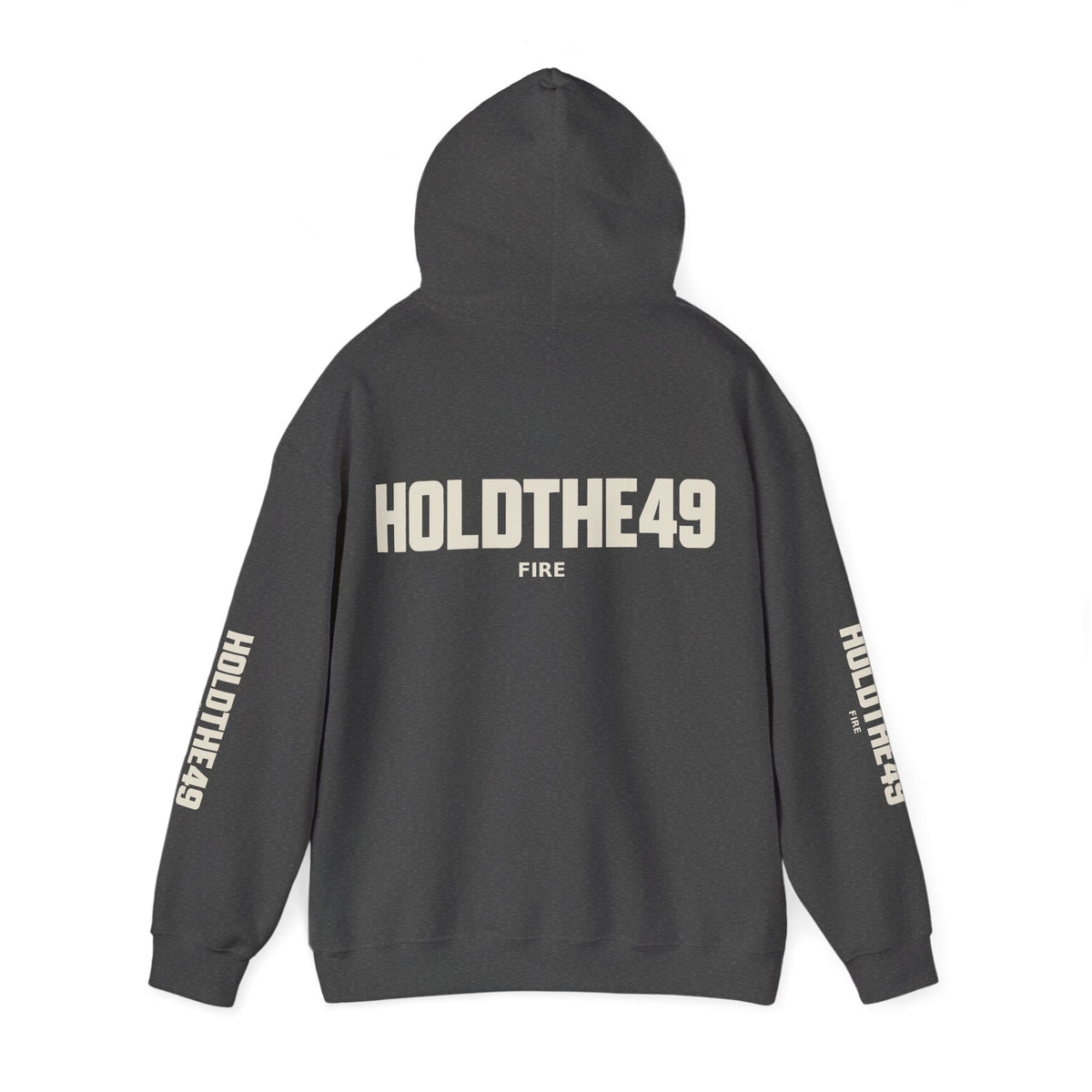 HOLDTHE49 Services Fire Full Print Hoodie, alternate view
