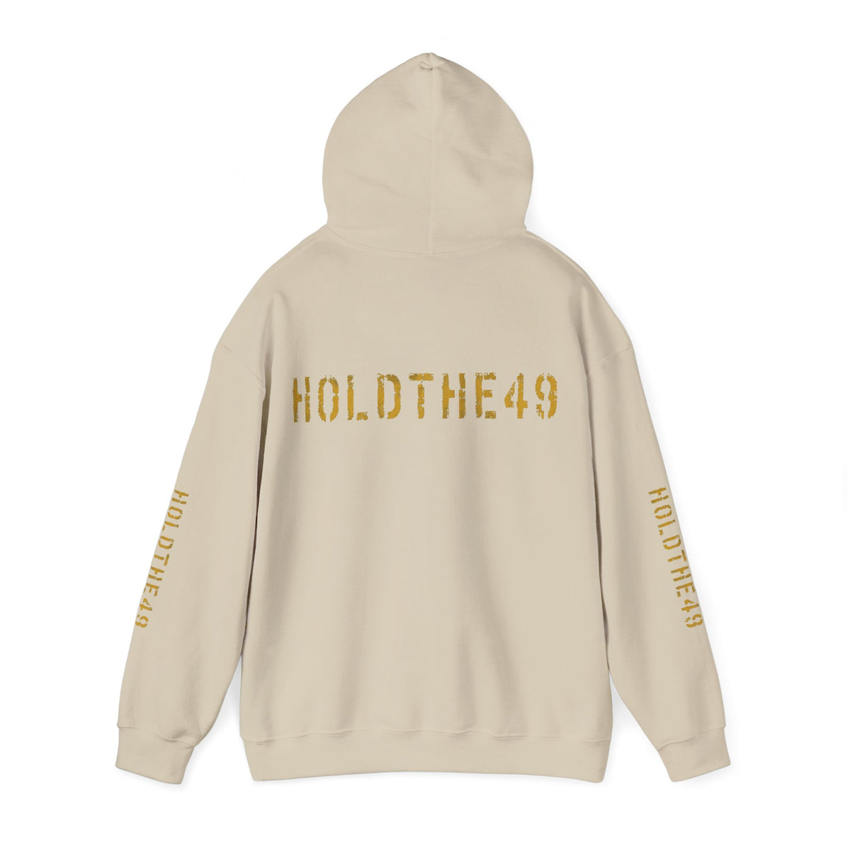 HOLDTHE49 Vintage Military Stencil Hoodie Full Print, alternate view