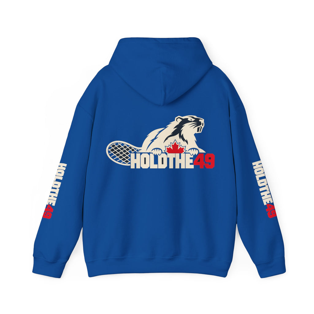 HOLDTHE49 Angry Beaver Full Print Hoodie, alternate view