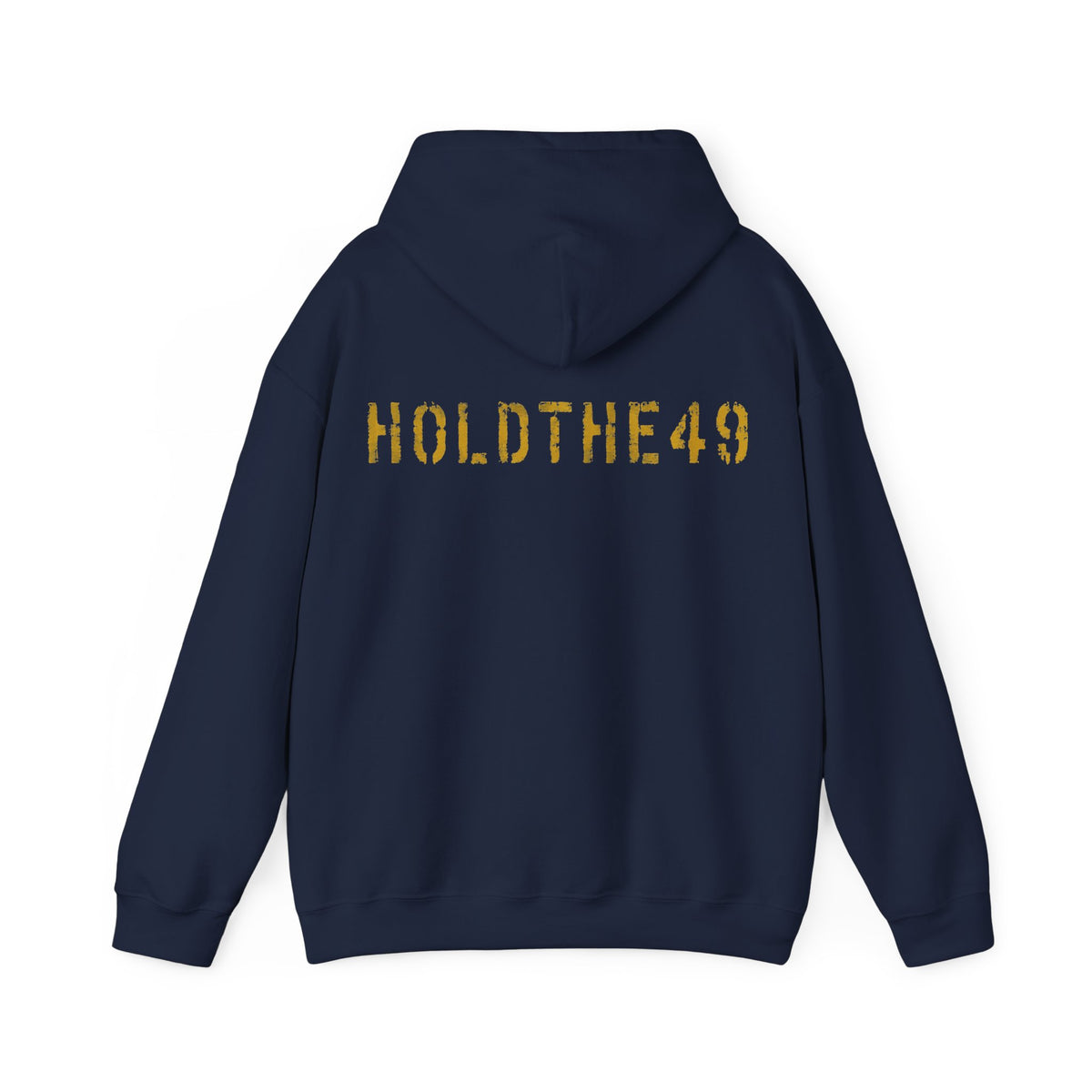 HOLDTHE49 Vintage Military Stencil Hoodie, alternate view