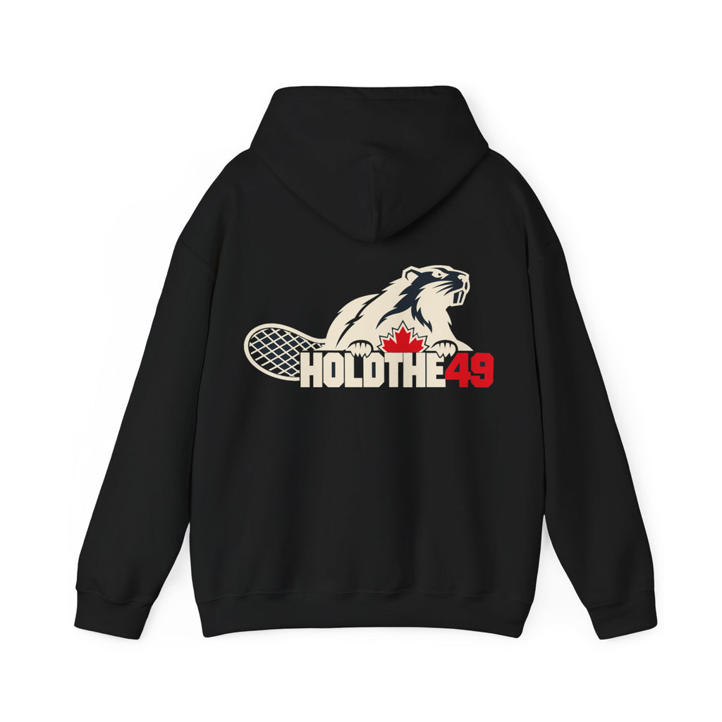 HOLDTHE49 Angry Beaver Hoodie, alternate view