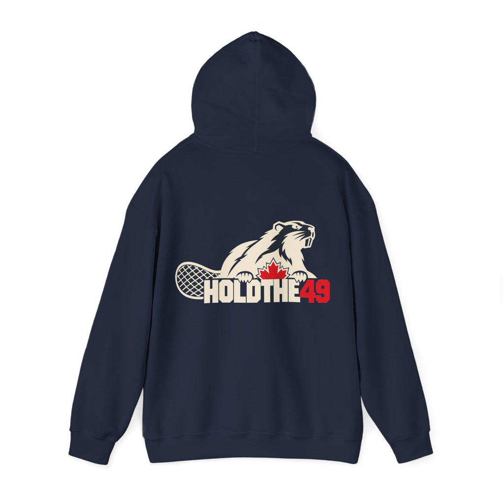 HOLDTHE49 Angry Beaver Hoodie, alternate view