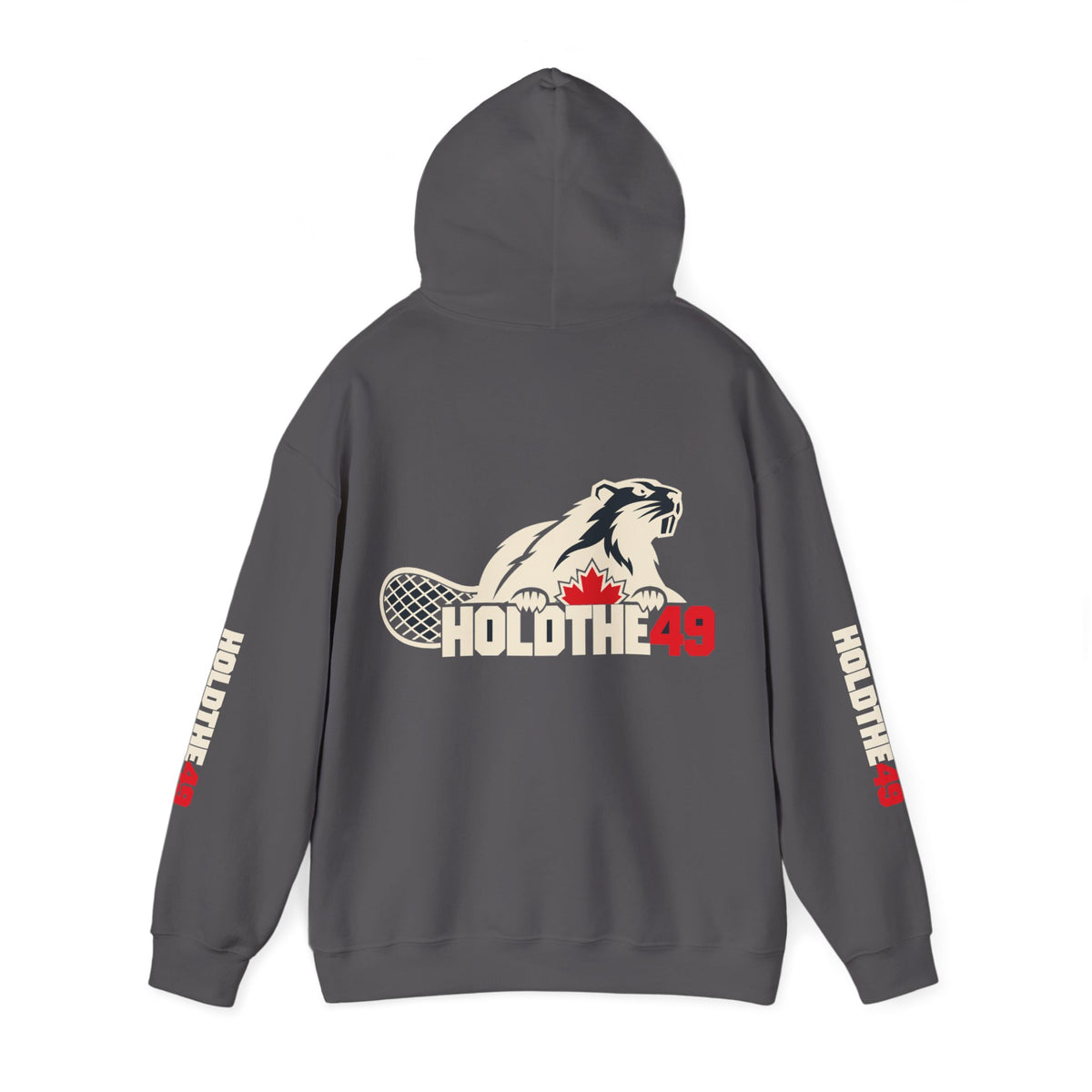 HOLDTHE49 Angry Beaver Full Print Hoodie, alternate view