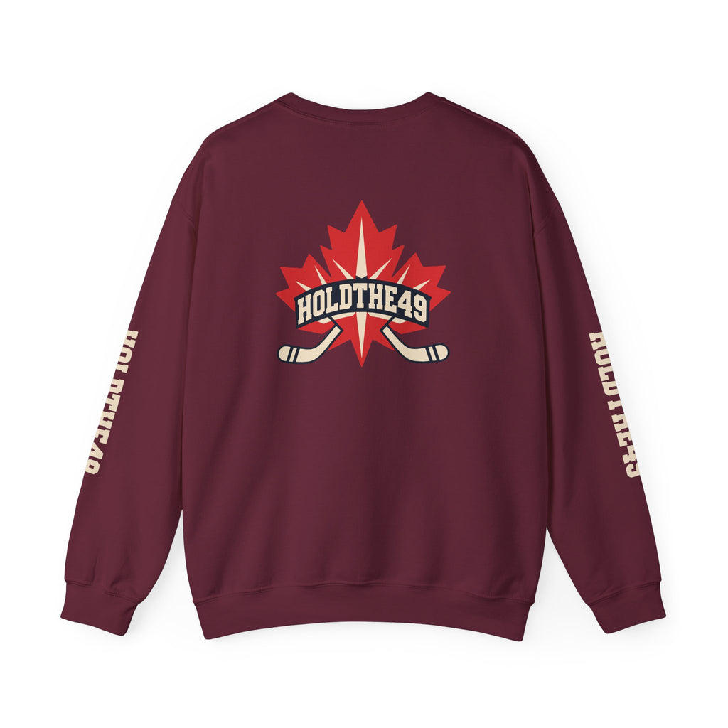 HOLDTHE49 Hockey Full Print Crewneck, alternate view