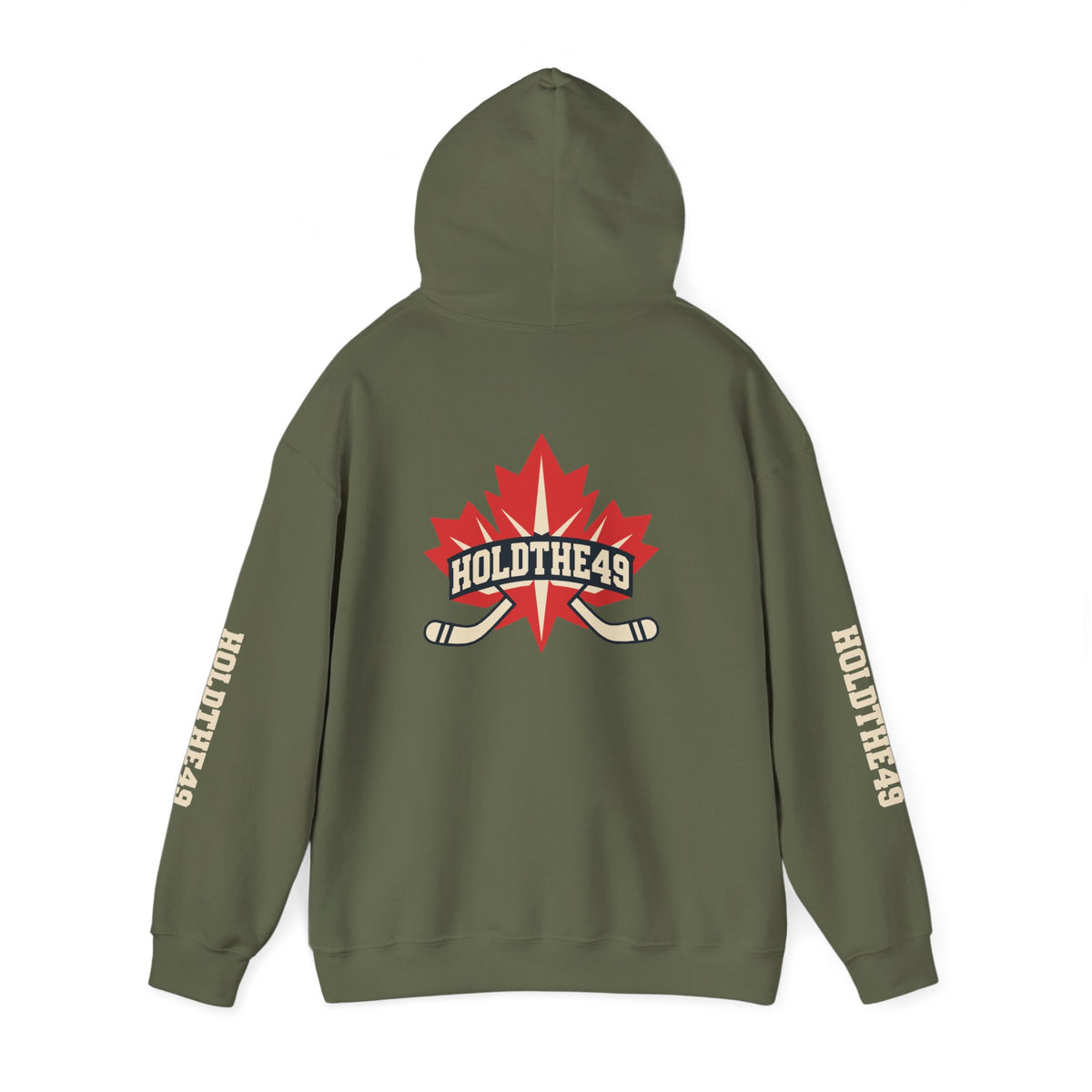 HOLDTHE49 Hockey Full Print Hoodie, alternate view