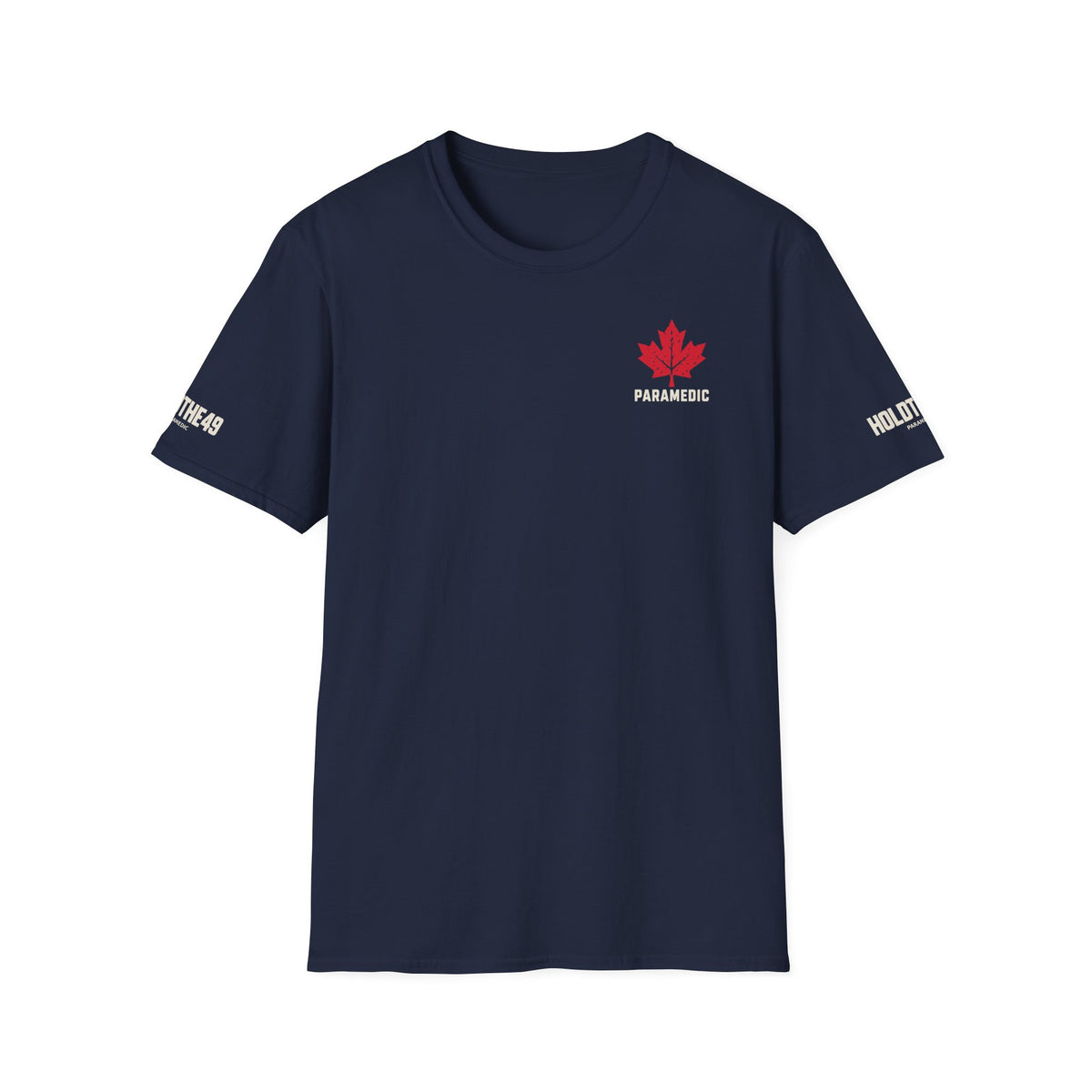 HOLDTHE49 Services Paramedic Full Print Tee in Navy