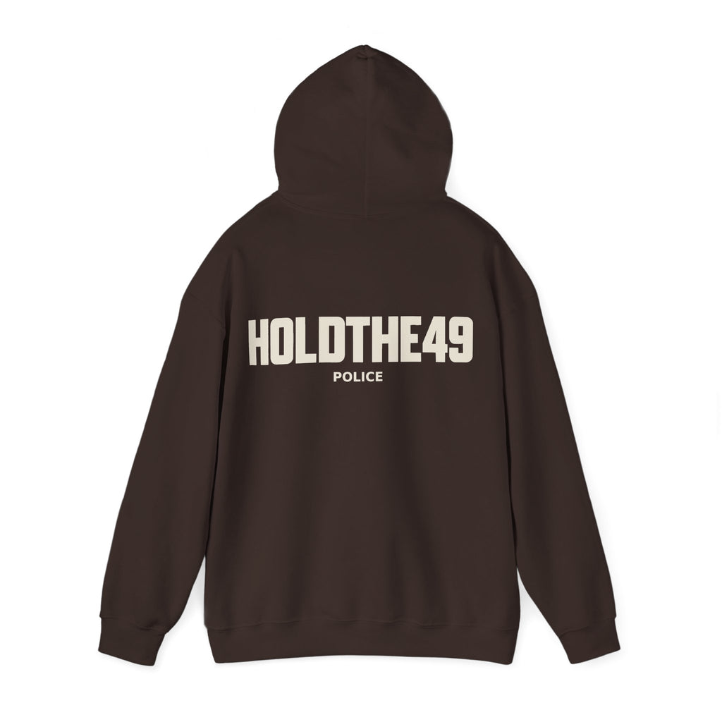 HOLDTHE49 Services Police Hoodie, alternate view