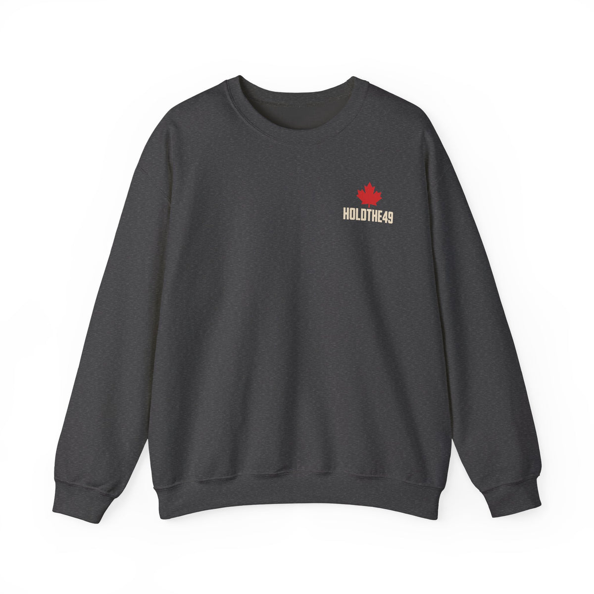 HOLDTHE49 Angry Beaver Crewneck in Dark Heather