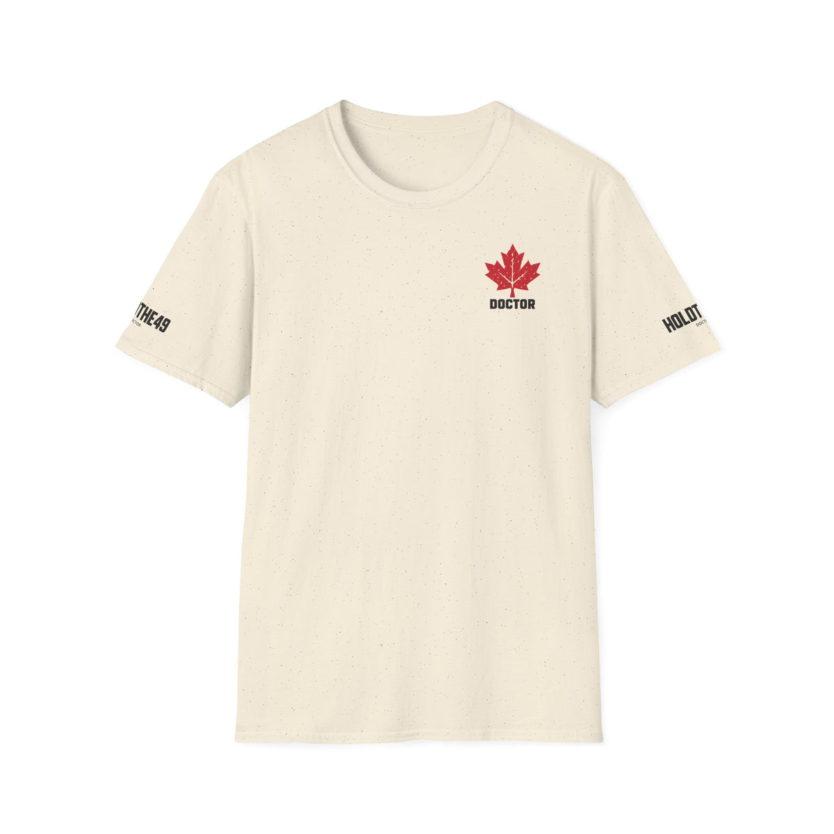 HOLDTHE49 Services Doctor Full Print Tee in Natural