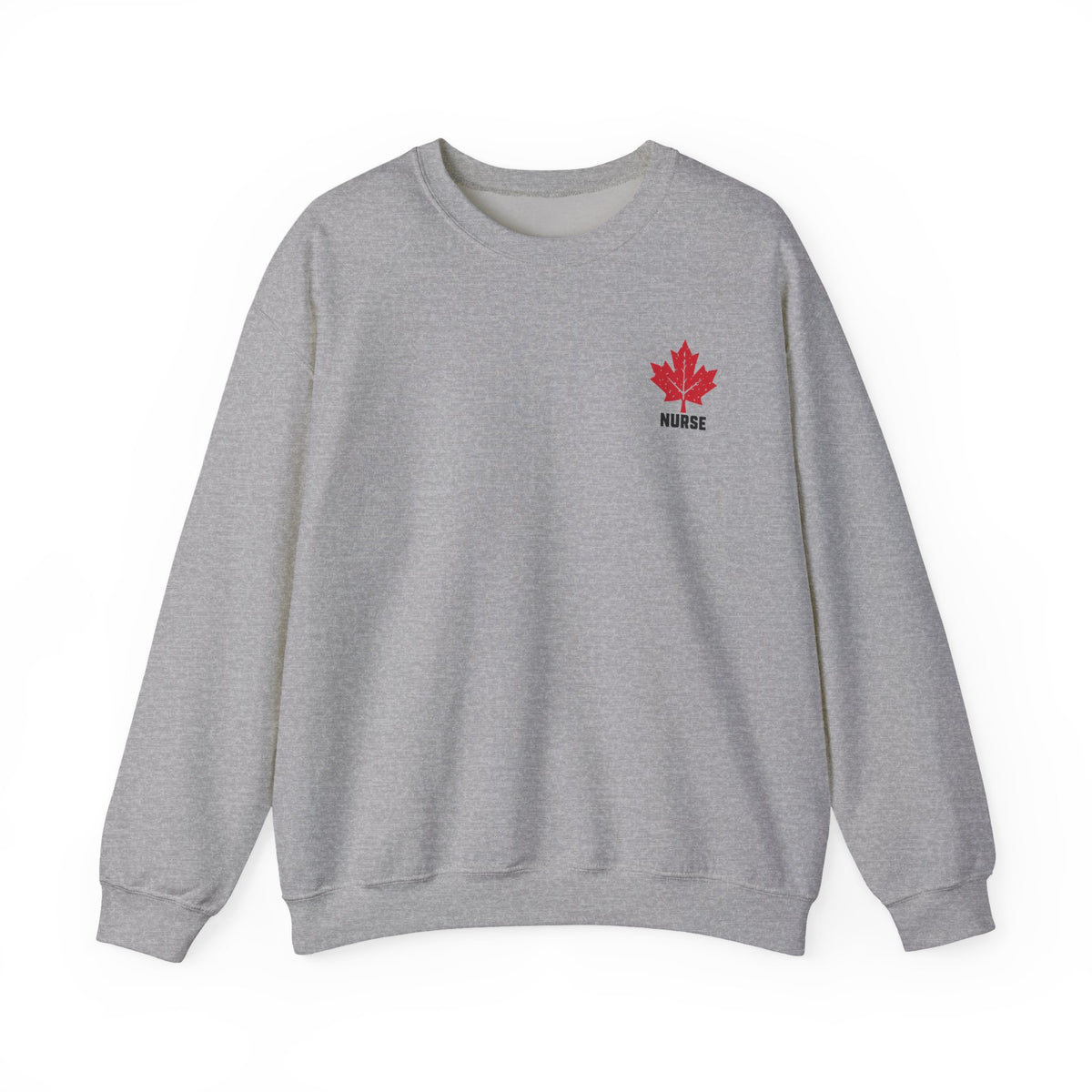 HOLDTHE49 Services Nurse Crewneck in Sport Grey