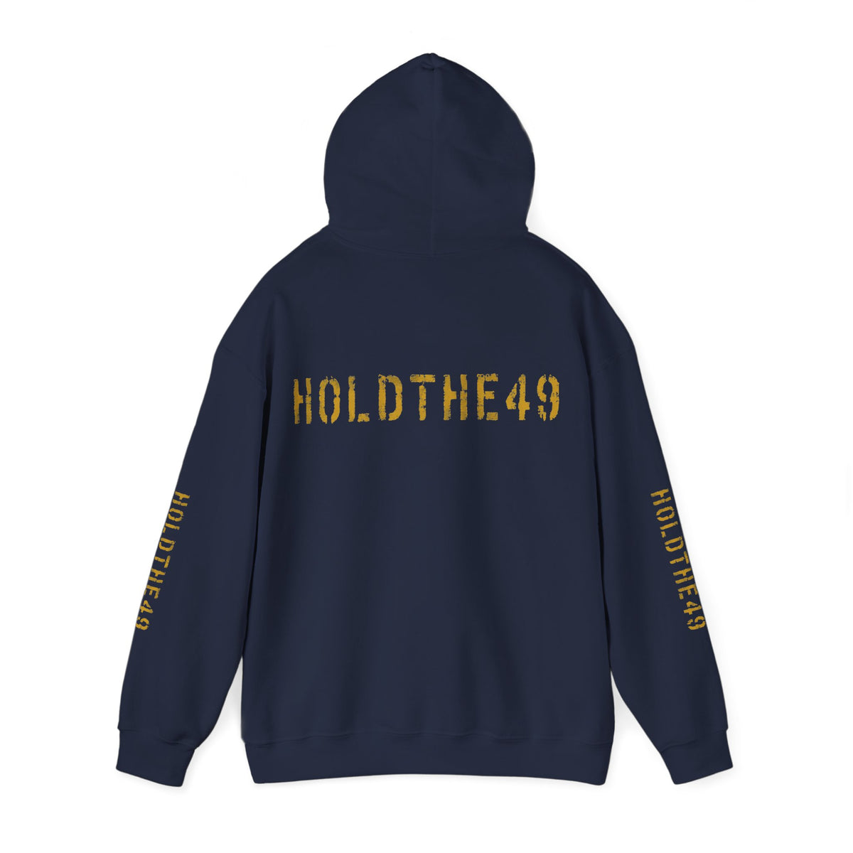 HOLDTHE49 Vintage Military Stencil Hoodie Full Print, alternate view
