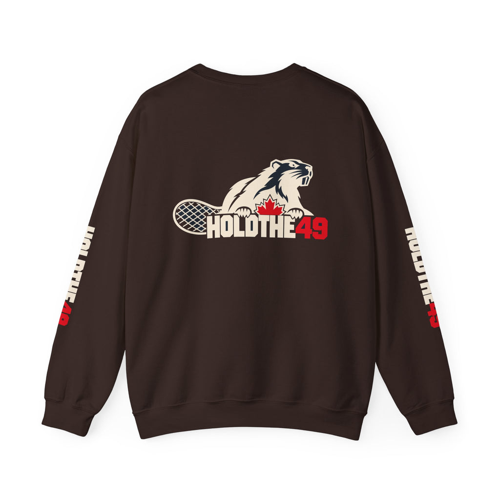 HOLDTHE49 Angry Beaver Full Print Crewneck, alternate view