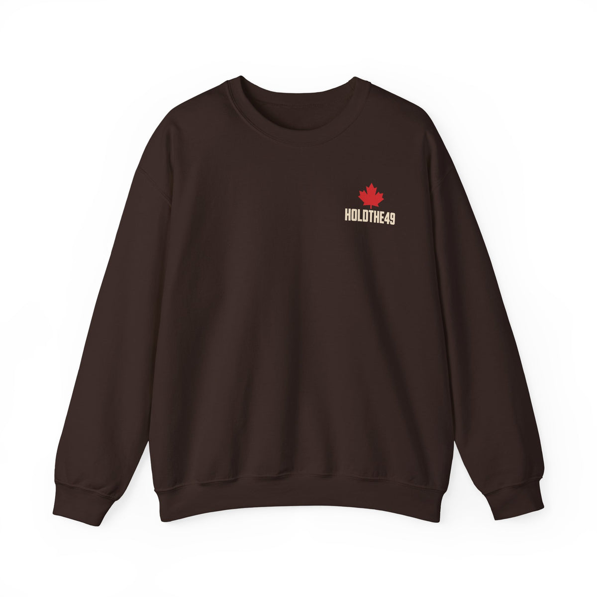 HOLDTHE49 Angry Beaver Crewneck in Dark Chocolate
