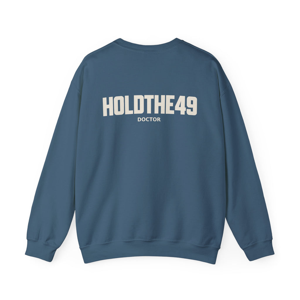 HOLDTHE49 Services Doctor Crewneck, alternate view