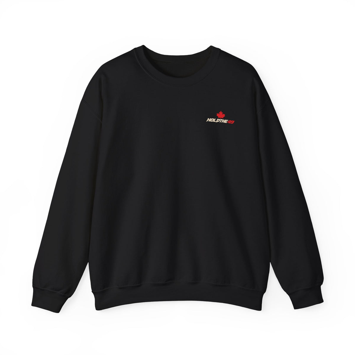 HOLDTHE49 Predator Goose Crewneck in Black