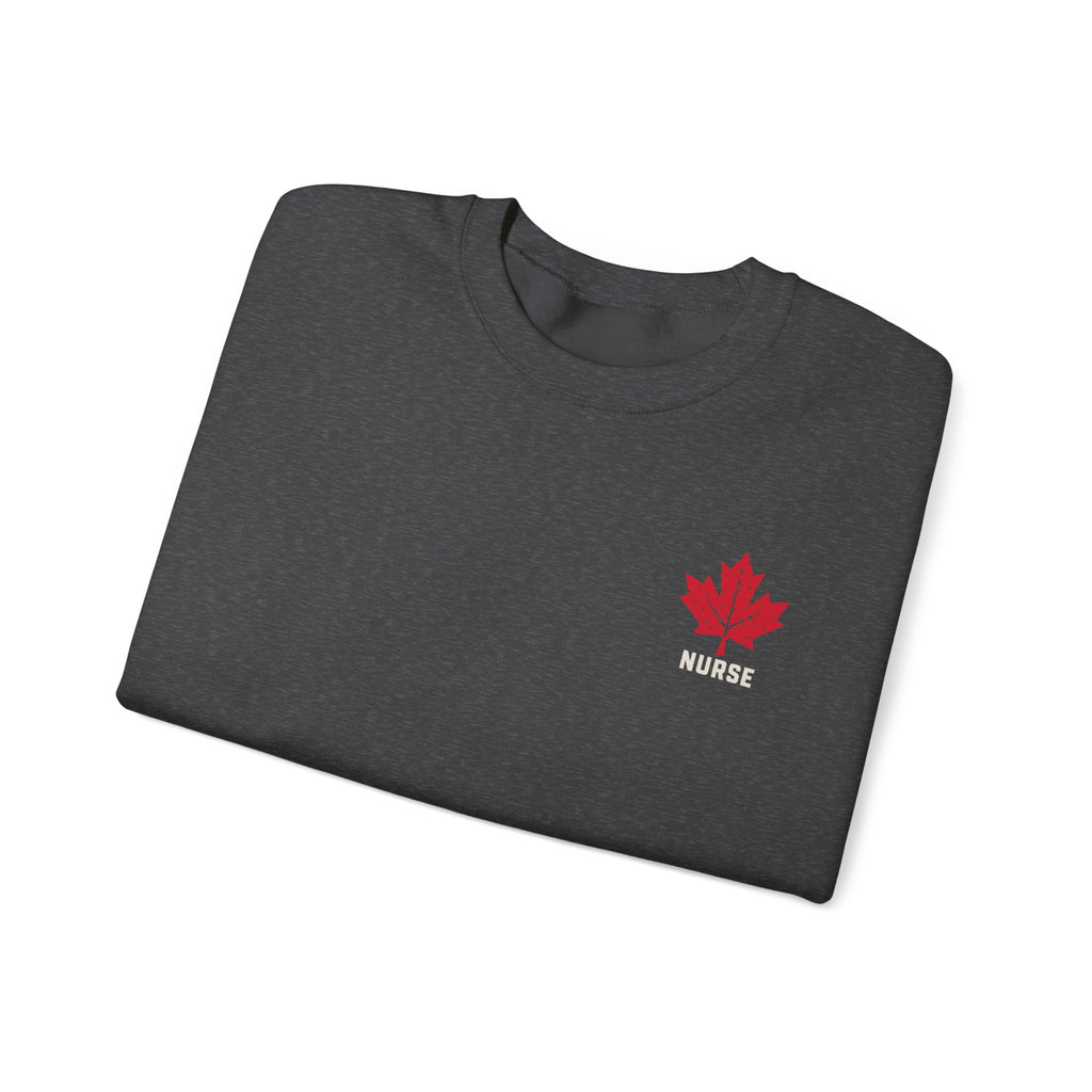 HOLDTHE49 Services Nurse Full Print Crewneck, alternate view